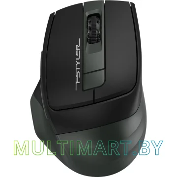 Мышь A4Tech Fstyler FB35 (черный/зелёный)
